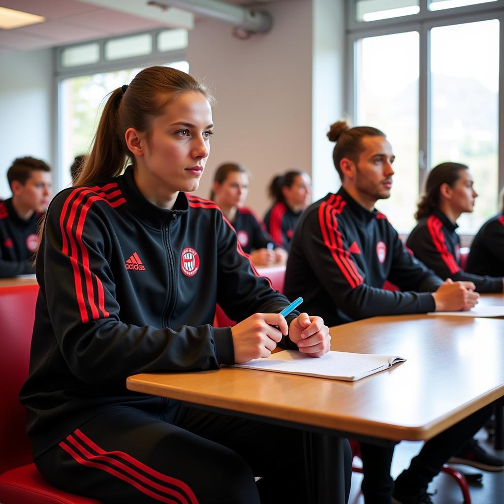 Mavera Spieler im Klassenzimmer