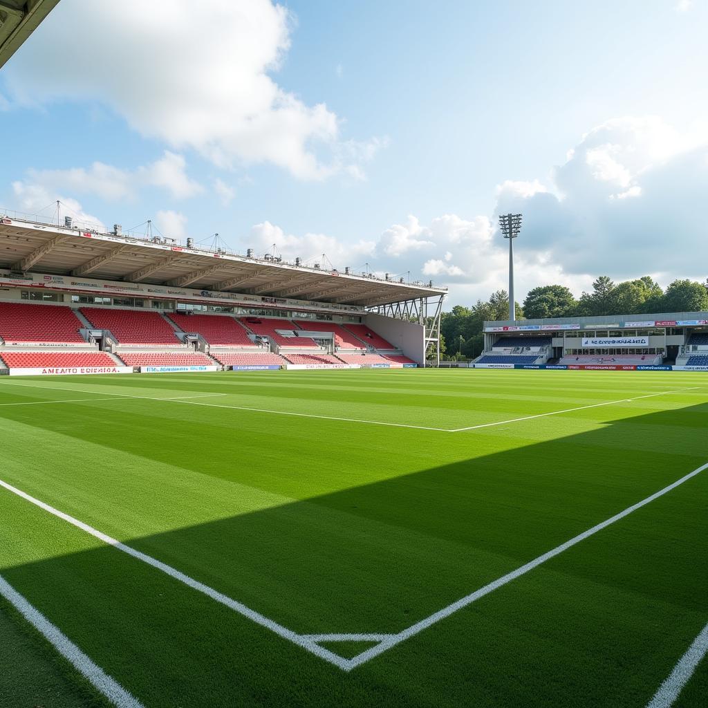 Modernes Trainingsgelände der Mavera Leverkusen