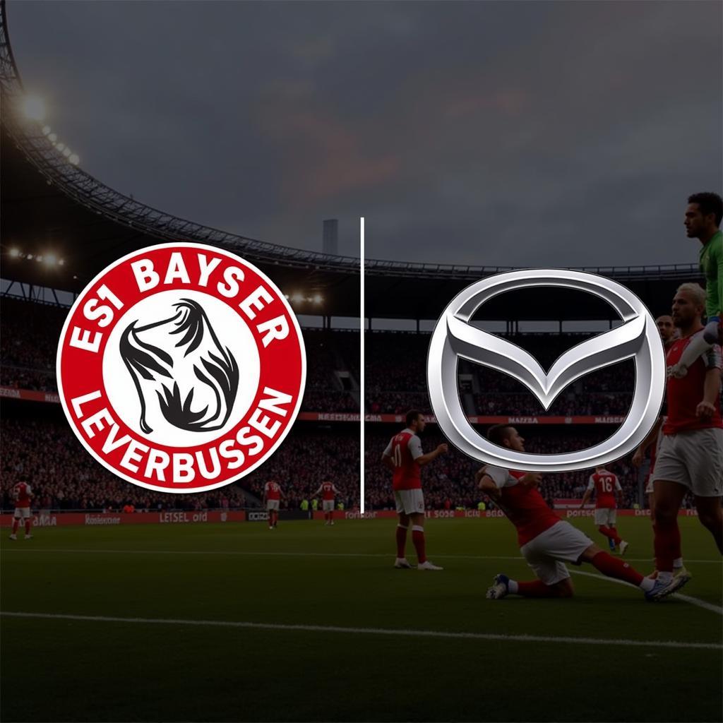 Mazda und Bayer Leverkusen Partnerschaft