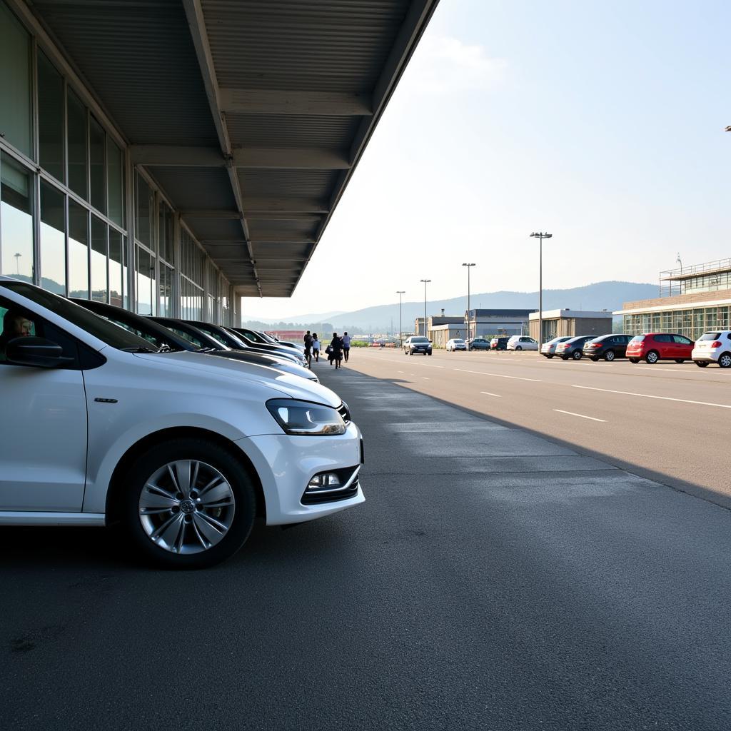 Mietwagen am Düsseldorfer Flughafen