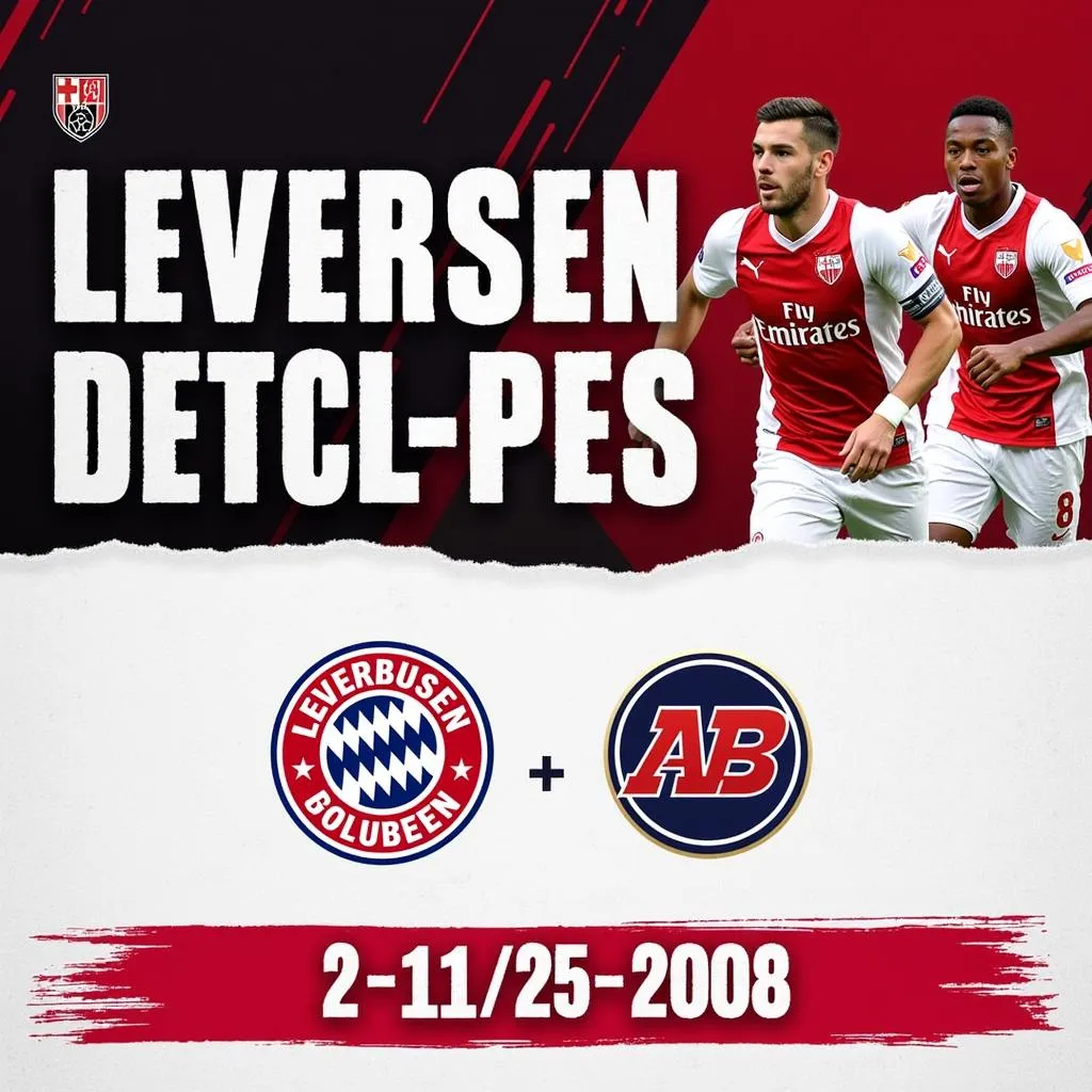 Nächstes Spiel Leverkusen Poster