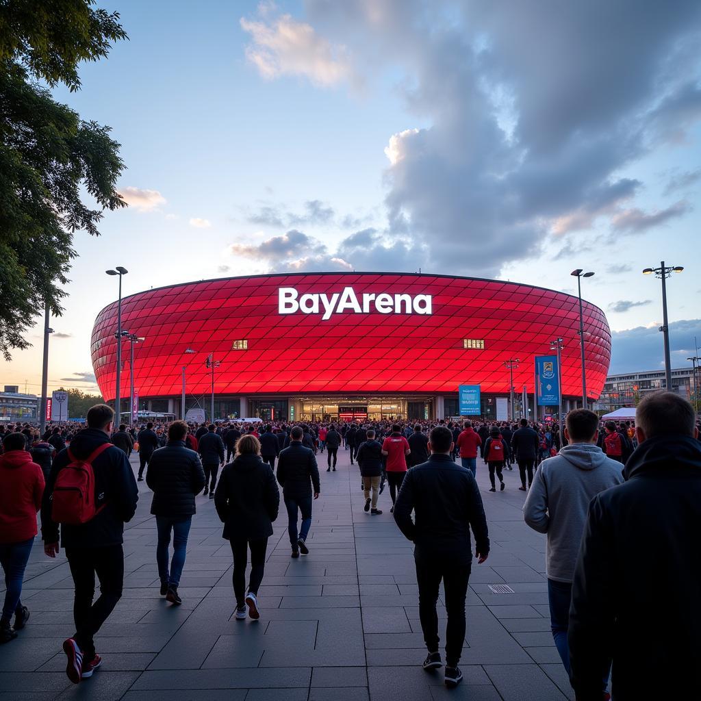 Nähe zur BayArena