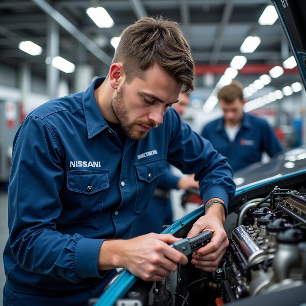 Nissan Werkstatt bei Autohaus Schäfer