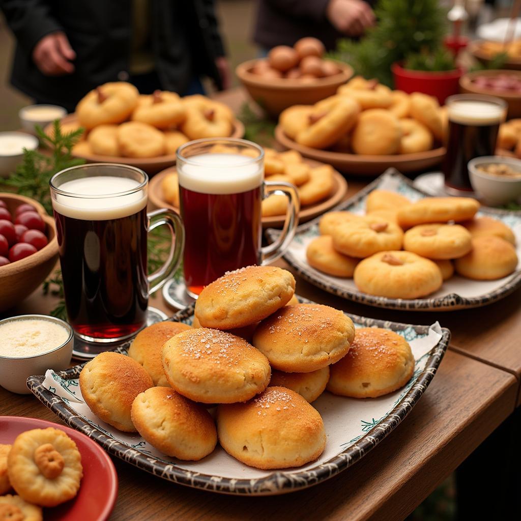 Skandinavische Köstlichkeiten auf dem Nordischen Weihnachtsmarkt in Leverkusen