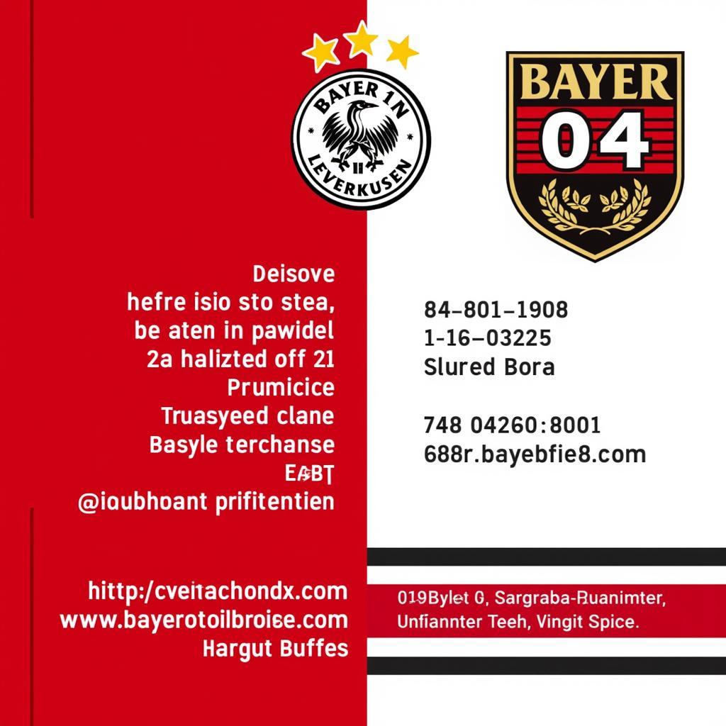 Kontaktiere den Kundenservice von Bayer 04 Leverkusen