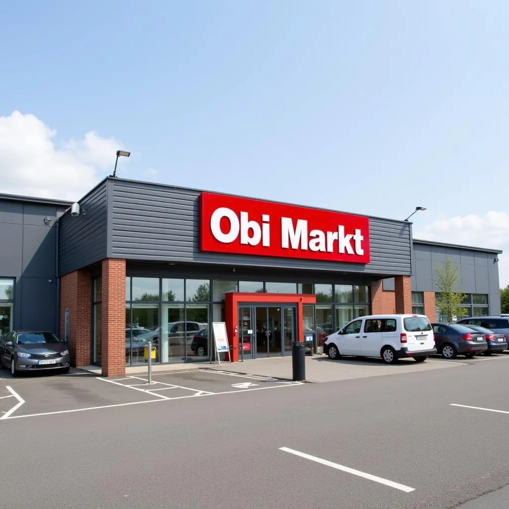 Obi Markt Leverkusen Außenansicht