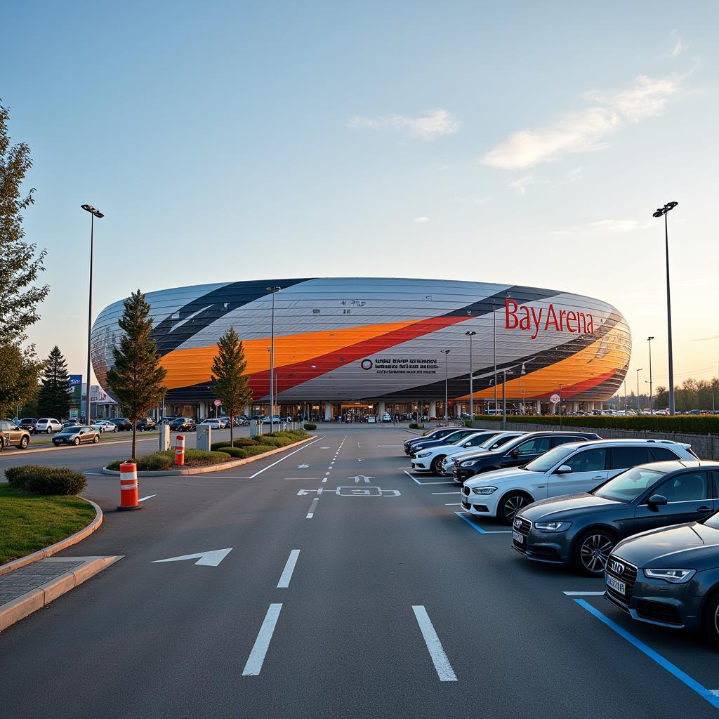 Parkplätze BayArena Leverkusen