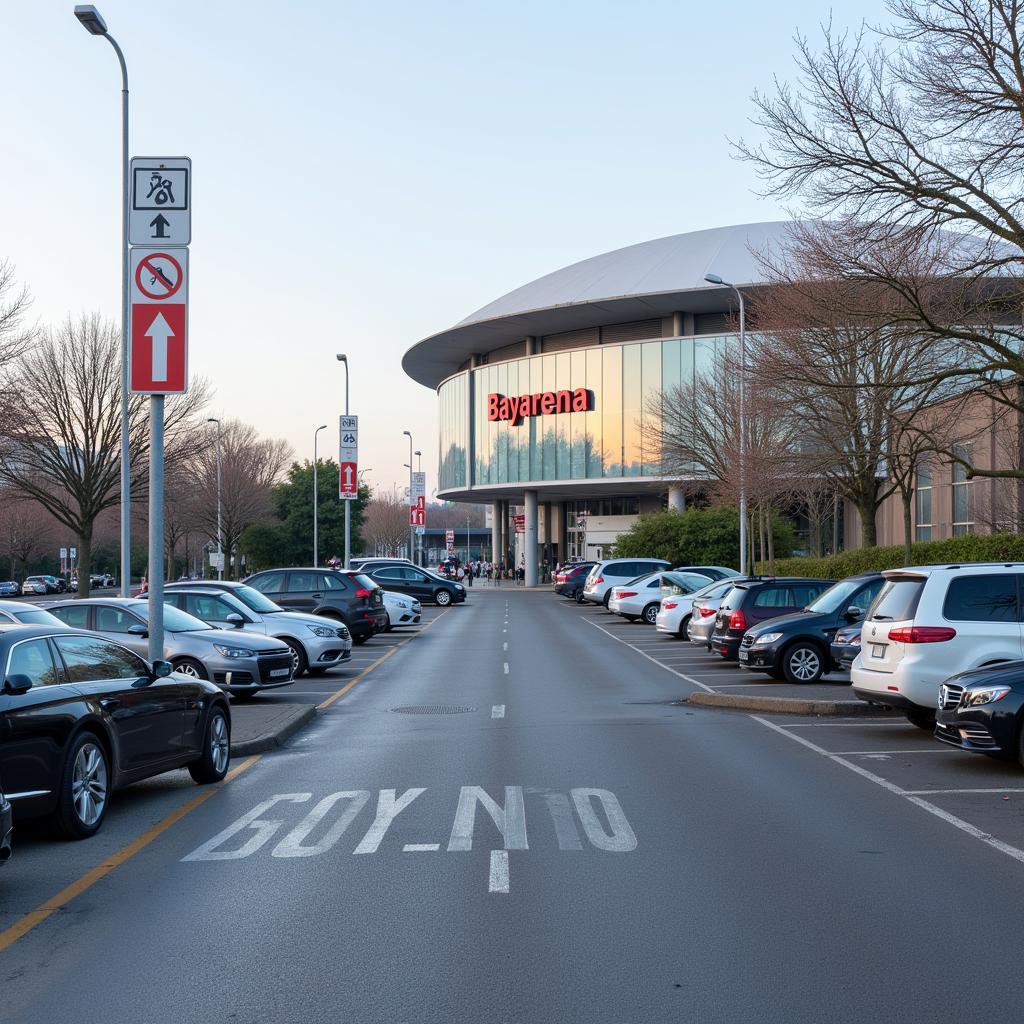 Parkplatz Leverkusen Stadion