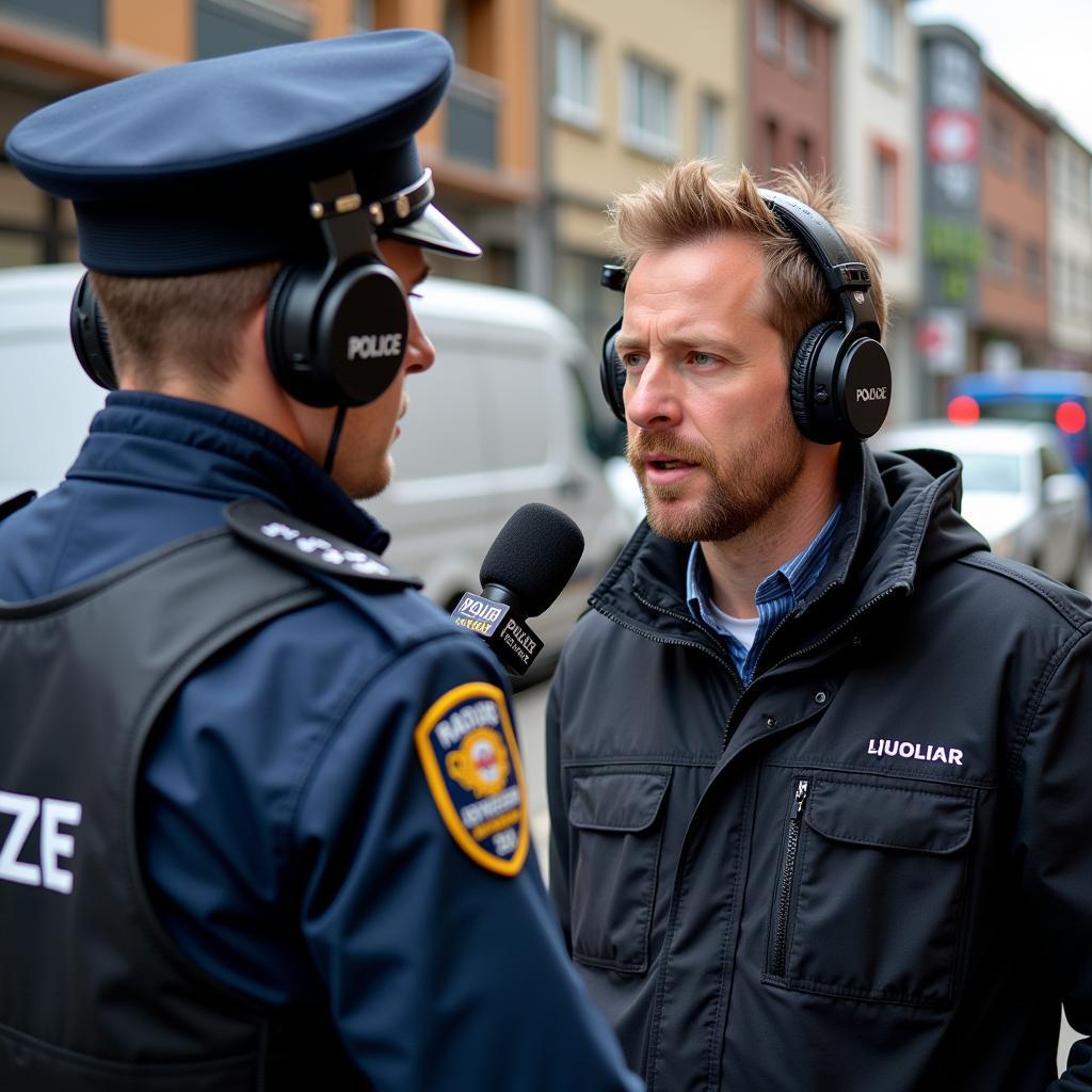 Polizei Leverkusen Zusammenarbeit Radio