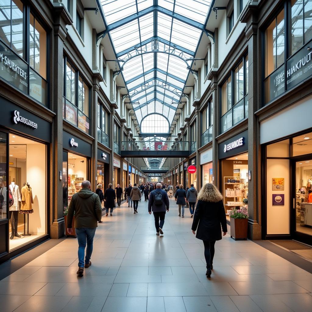 Einkaufen in der Rathaus-Galerie Leverkusen