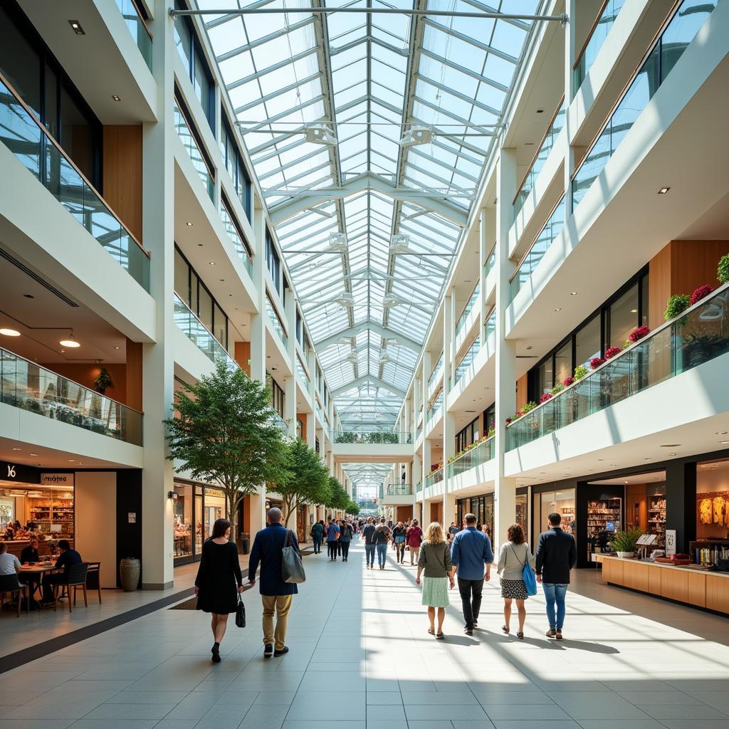 Einkaufsbummel in der Rathaus-Galerie Leverkusen