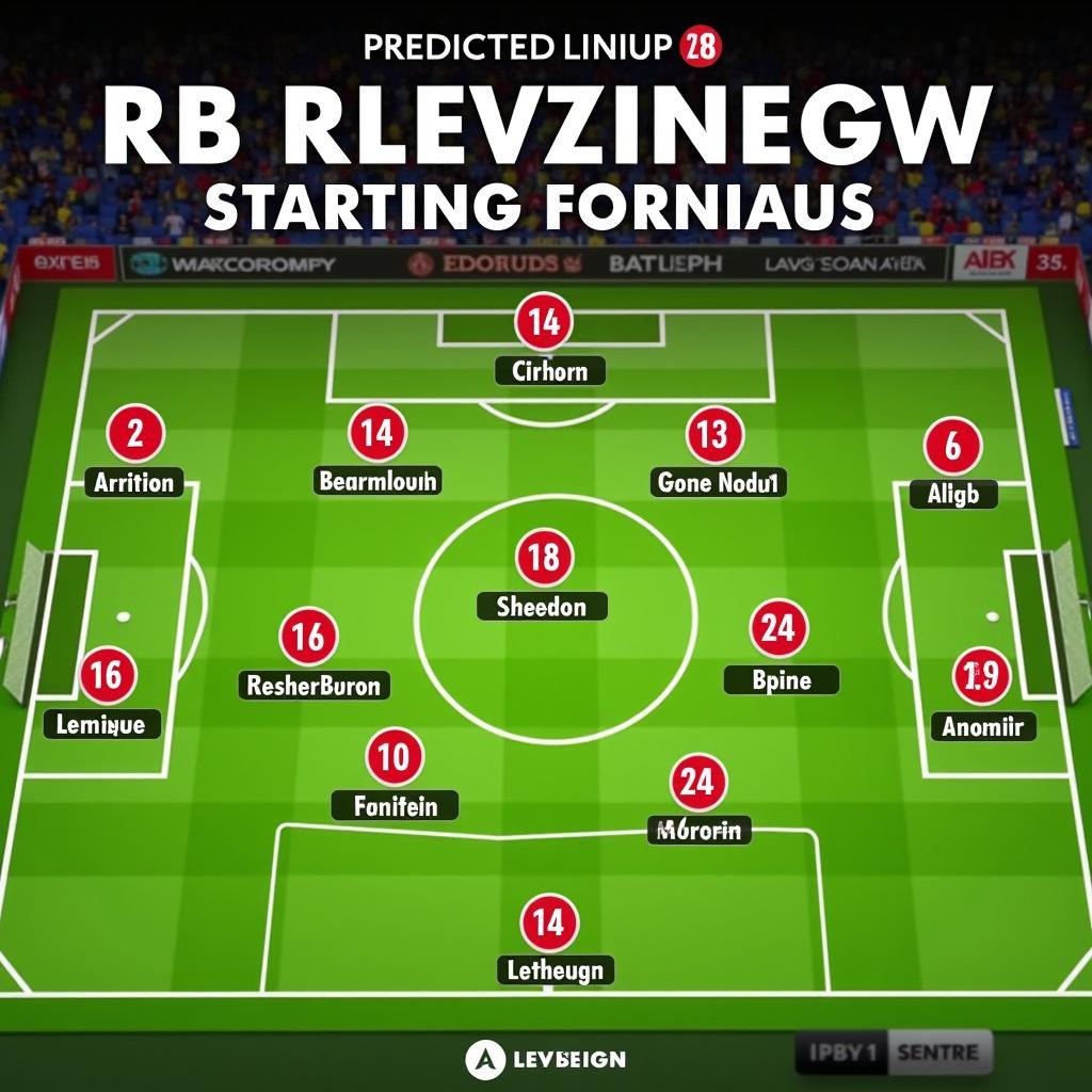 Mögliche Startelf von RB Leipzig gegen Bayer Leverkusen