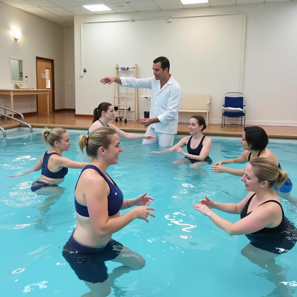 Rehabilitation im Wasser