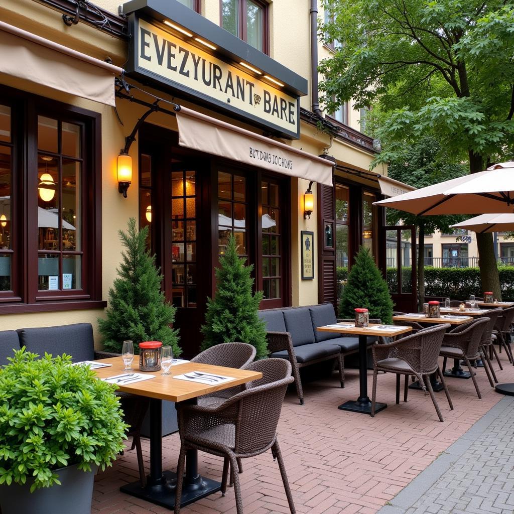 Gemütliches Restaurant mit Terrasse in Ald Leverkusen Mitte