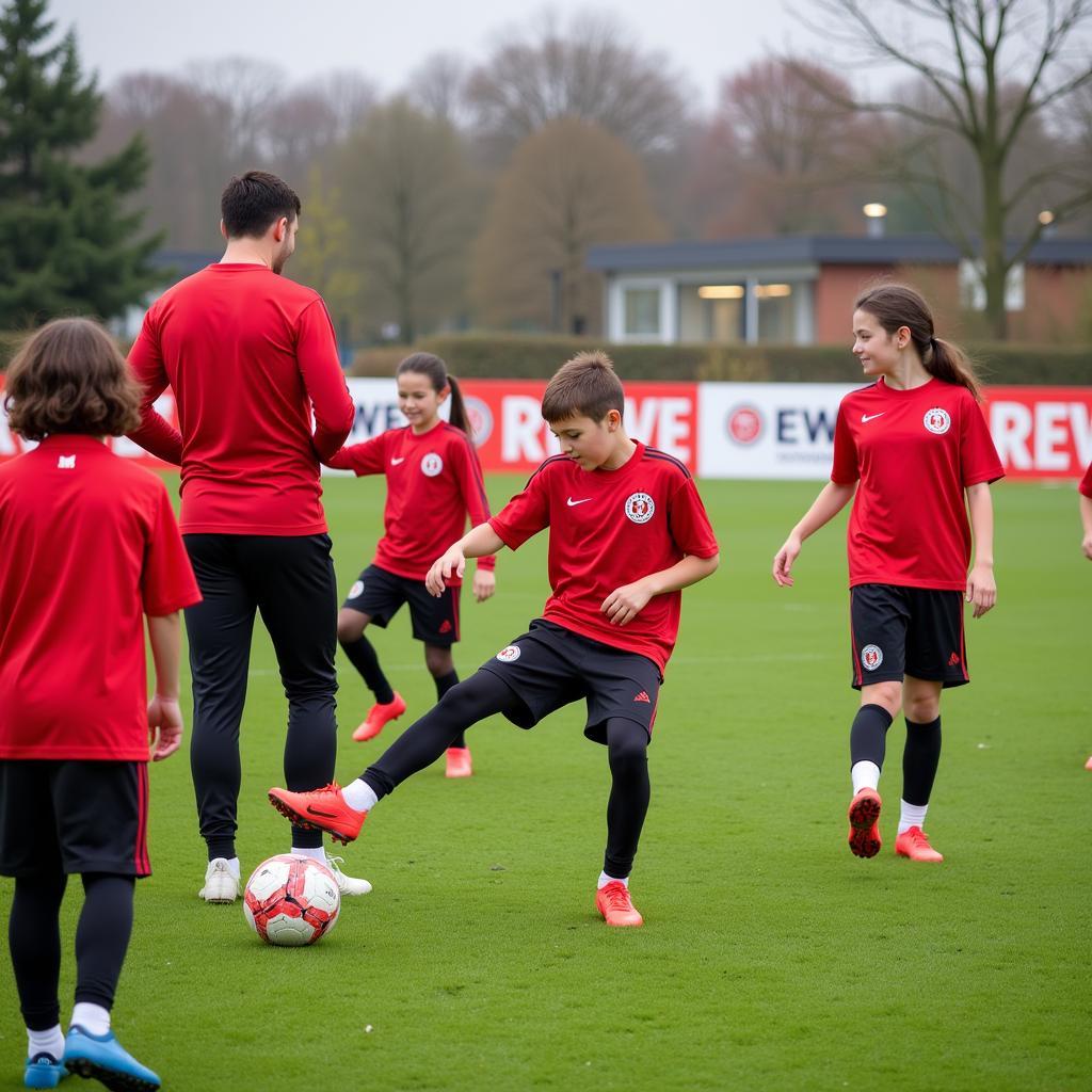 REWE Jugendförderung Fußball trifft Schule