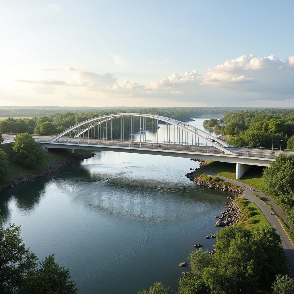 Planung des Neubaus der Rheinbrücke Leverkusen