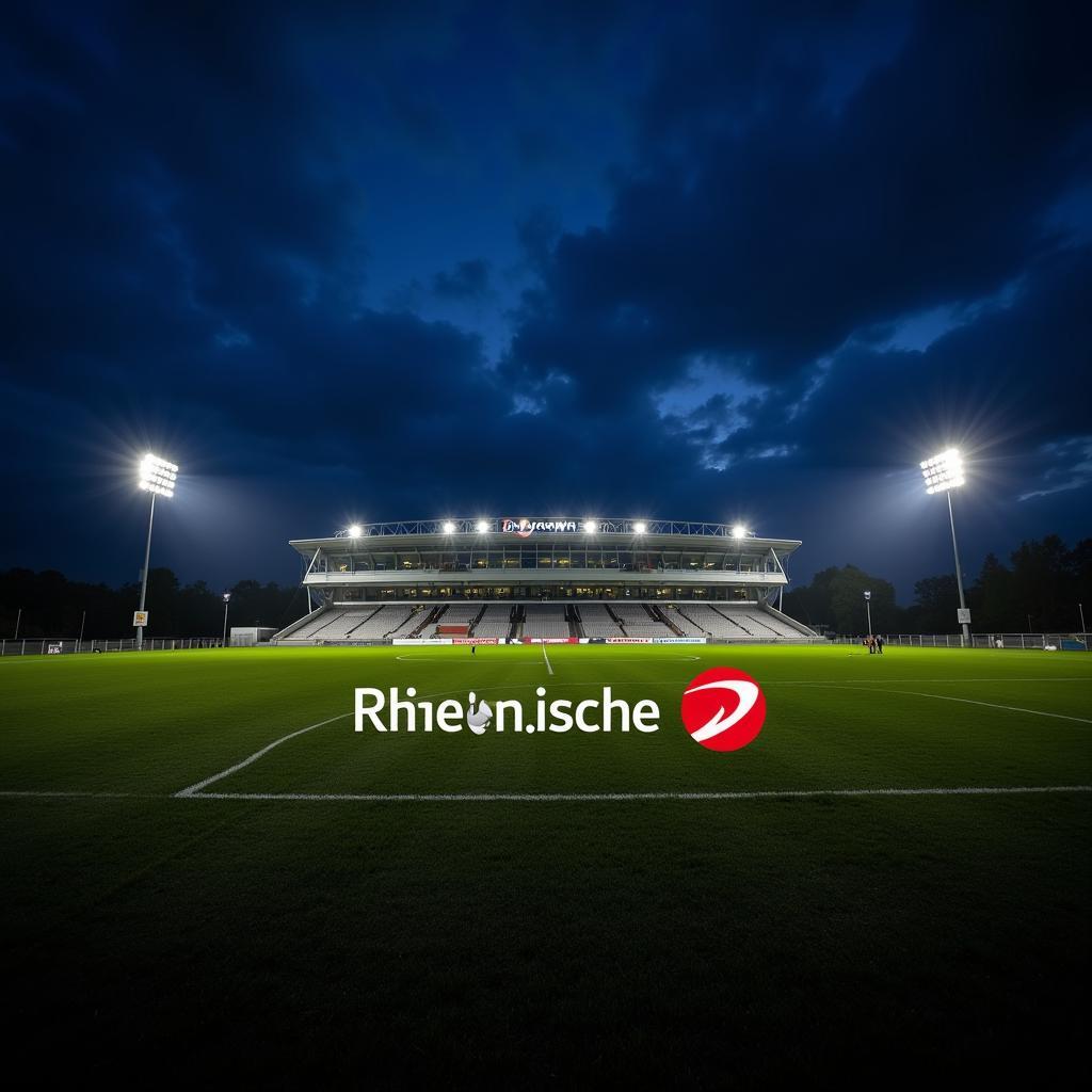 BayArena bei Nacht - Rheinische Post Leverkusen