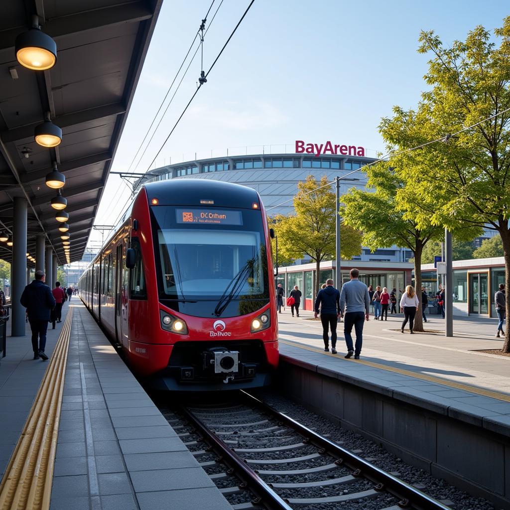 S-Bahn Solingen - BayArena