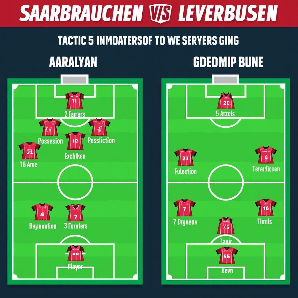 Taktische Analyse Saarbrücken gegen Leverkusen