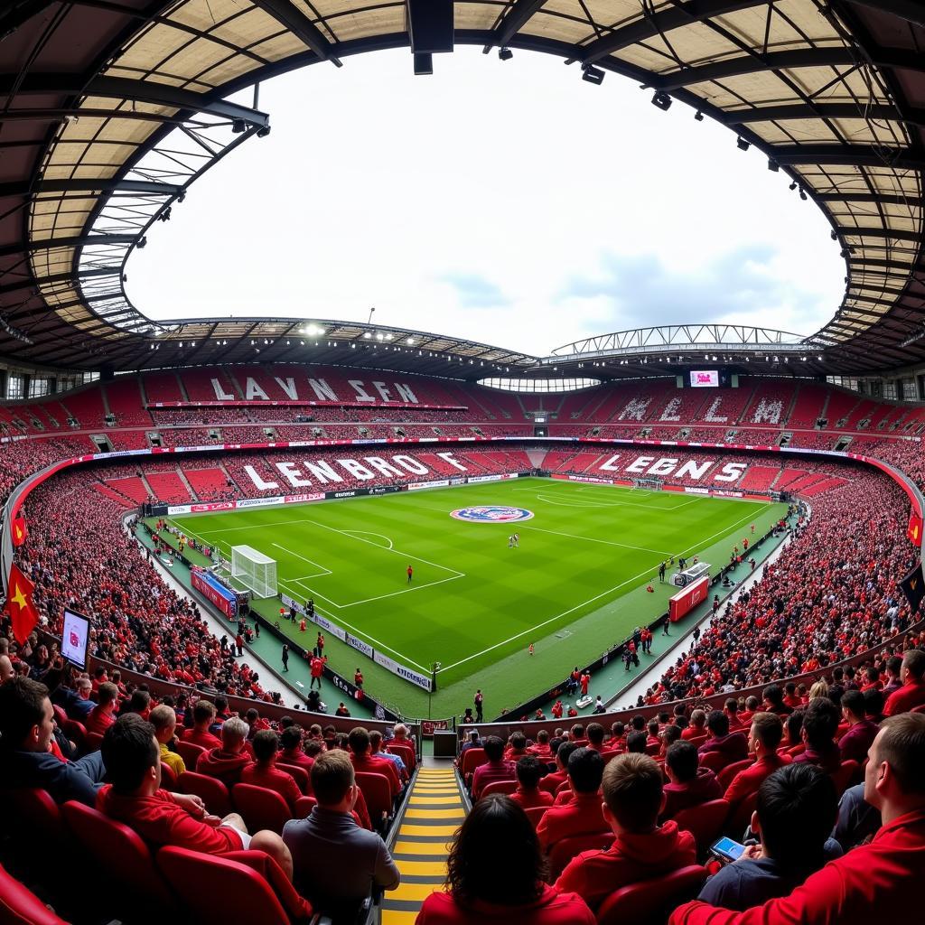 Saisonabschlussfeier in der BayArena Leverkusen