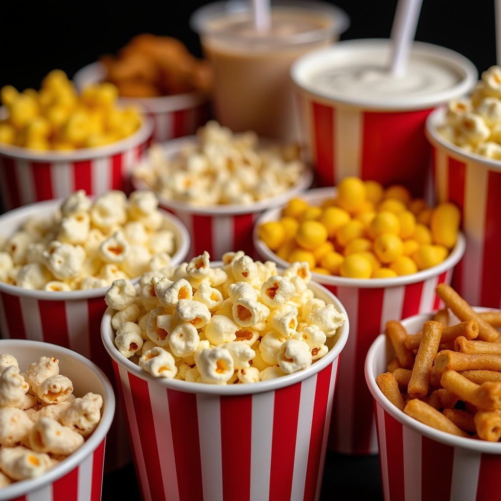 Popcorn und Getränke im Scala Kino Leverkusen