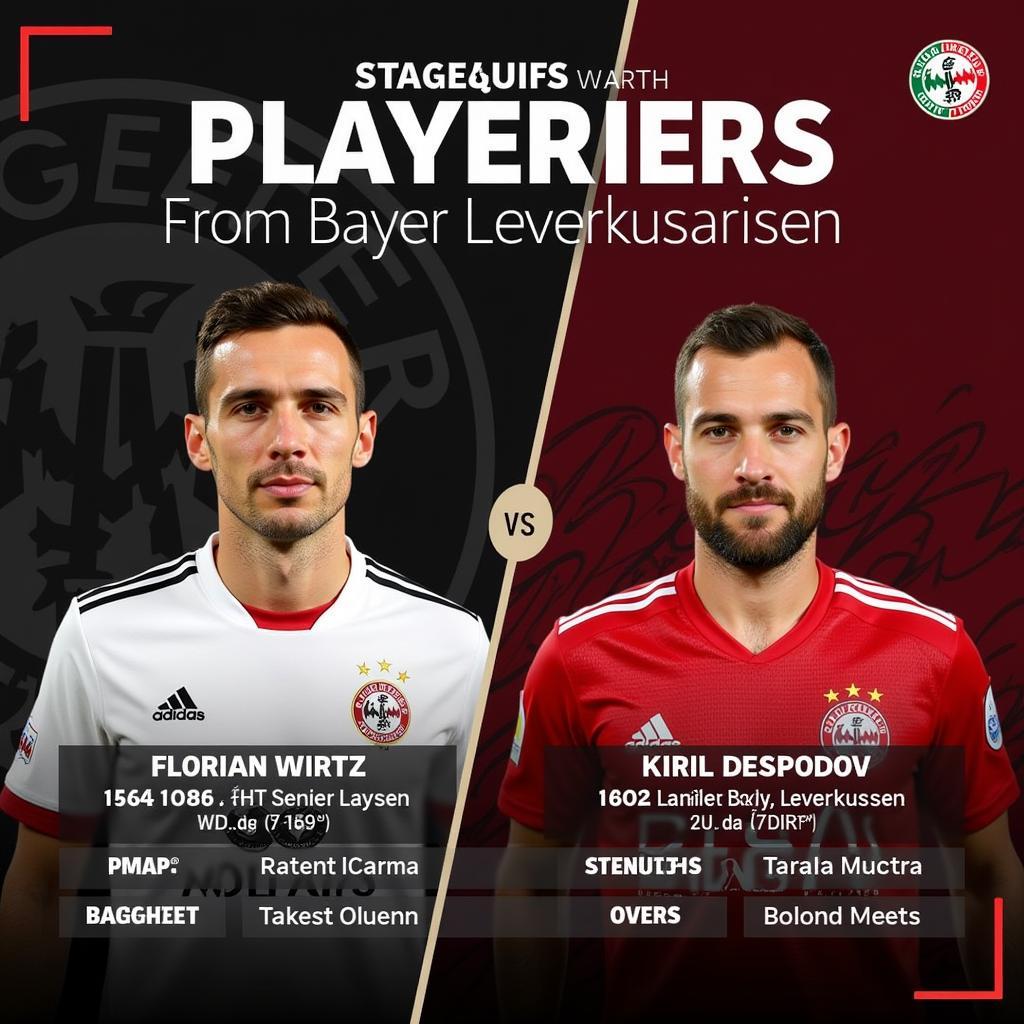 Schlüsselspieler von Bayer Leverkusen im Vergleich zu den Leistungsträgern von Ludogorets Rasgrad