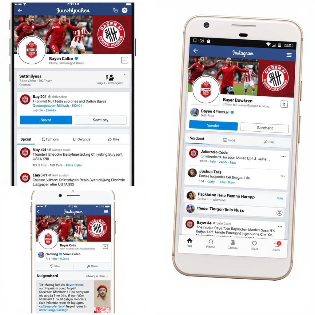 Bayer 04 Leverkusen auf Social Media