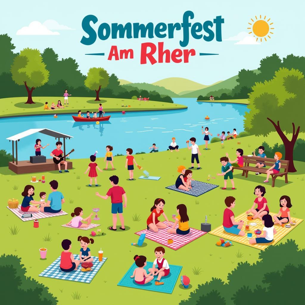 Sommerfest am Rhein Leverkusen