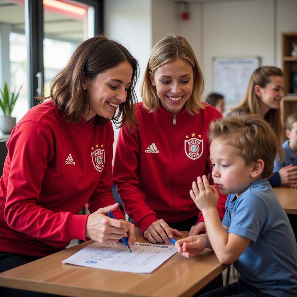 Soziales Engagement von Sparda-Bank und Bayer 04 Leverkusen