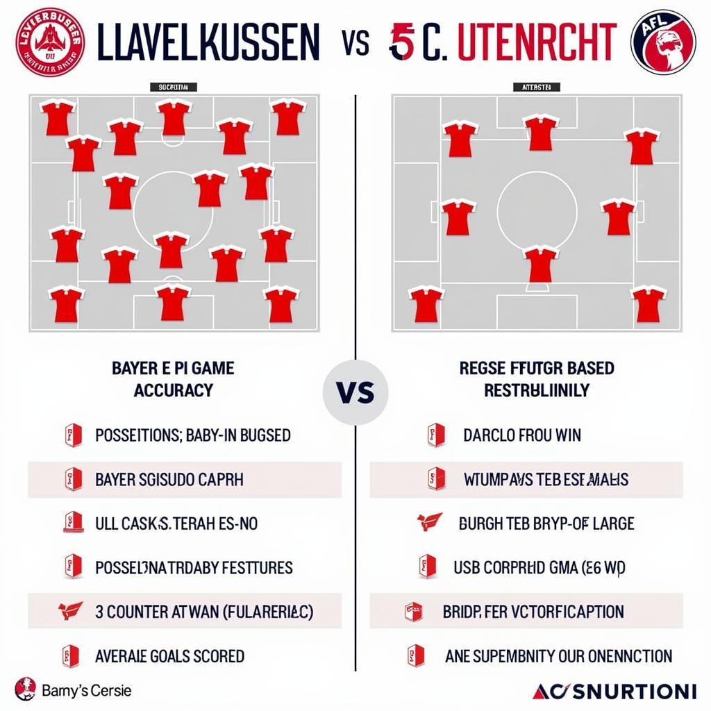 Bayer Leverkusen Spielstil vs. FC Utrecht Spielstil