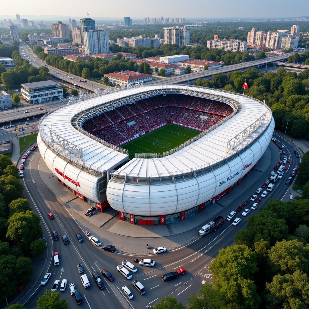 BayArena Leverkusen Spieltag