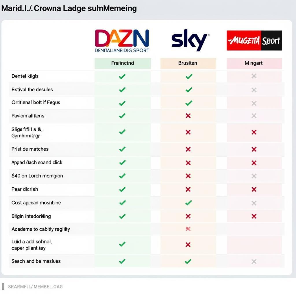 Vergleich von Streaming-Anbietern für Bundesliga