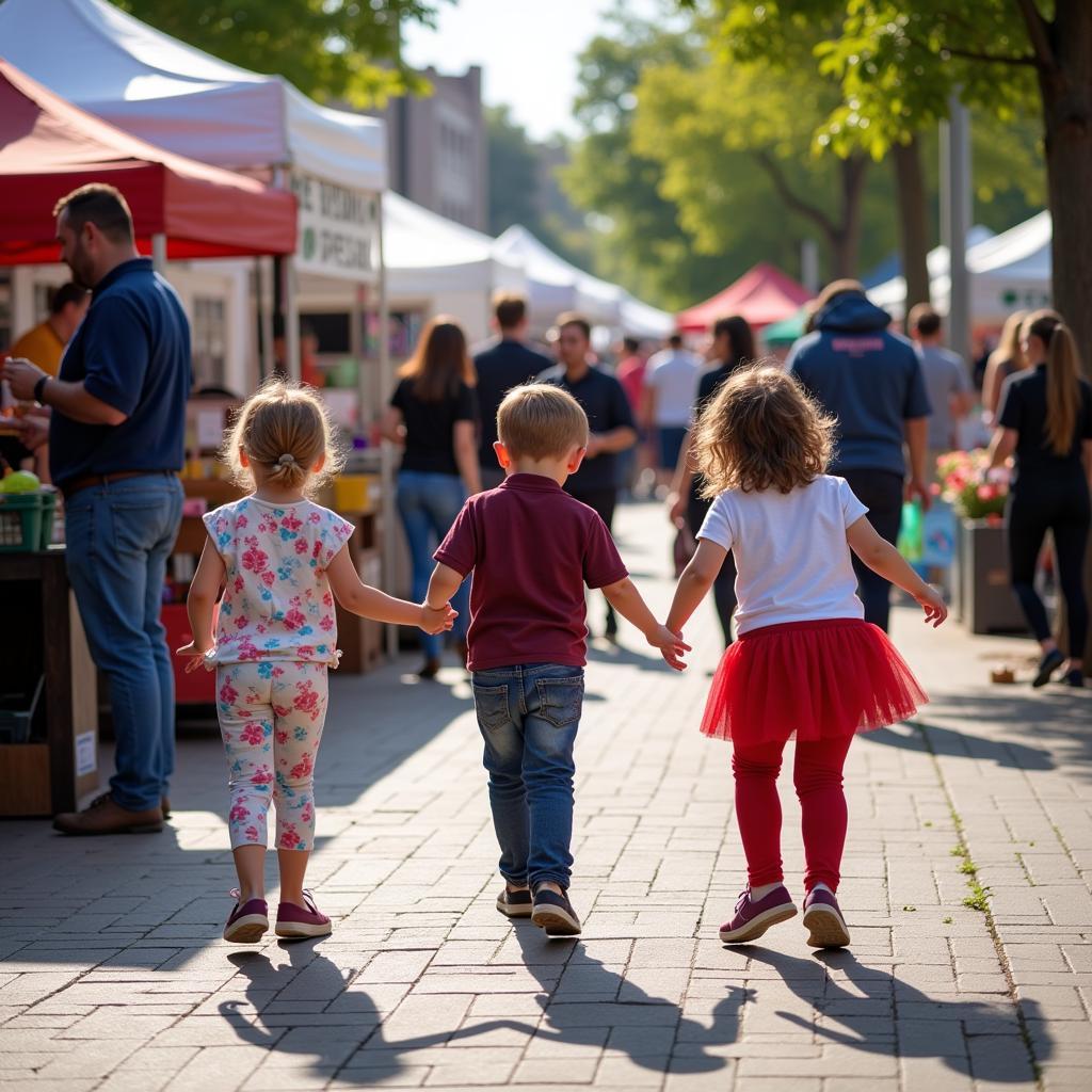 Familien Spaß beim Street Food Festival Leverkusen