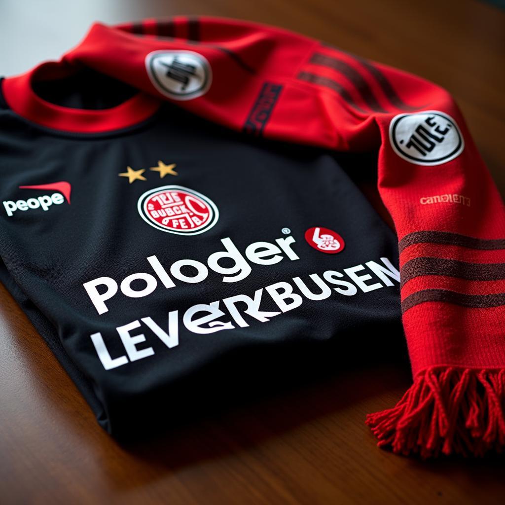 T-Shirt Bayer Leverkusen Fanartikel