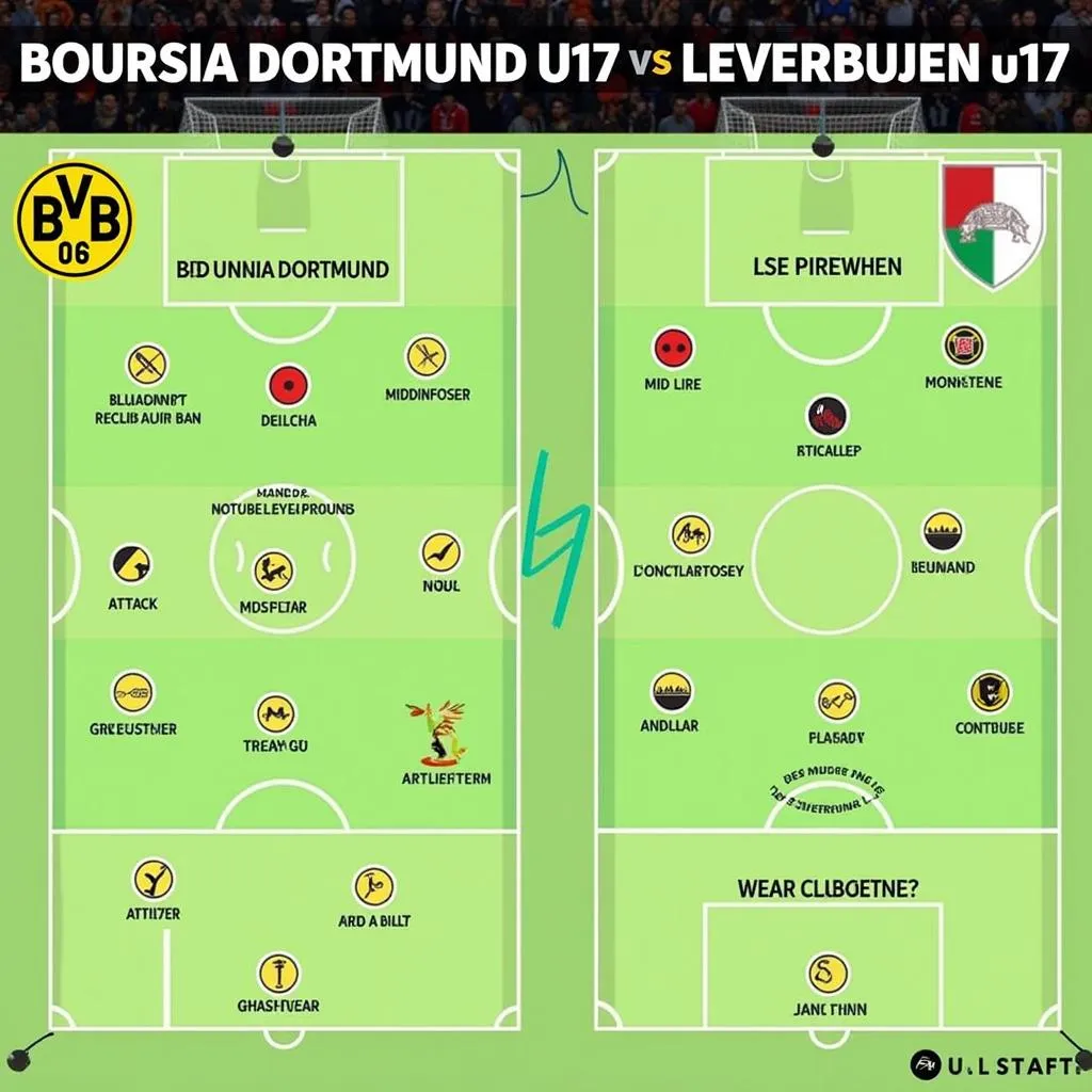 Taktische Analyse: Borussia Dortmund U17 gegen Leverkusen U17