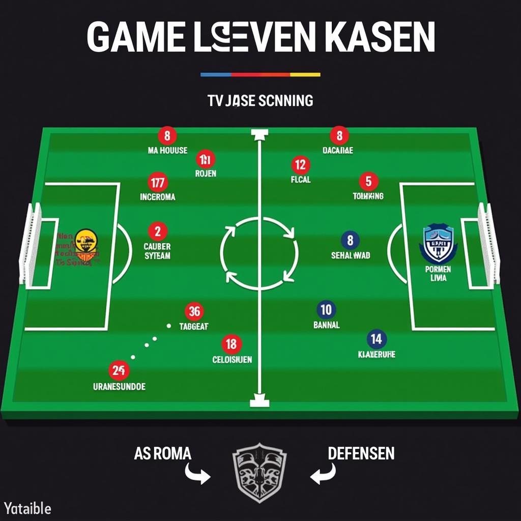 Taktische Analyse Rom vs. Leverkusen