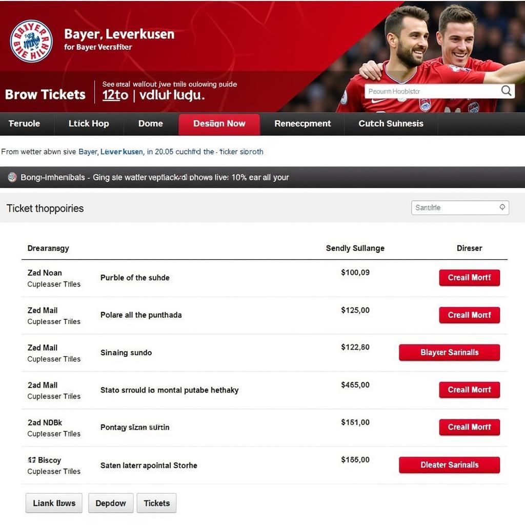 Online-Ticketkauf für Bayer Leverkusen Spiele