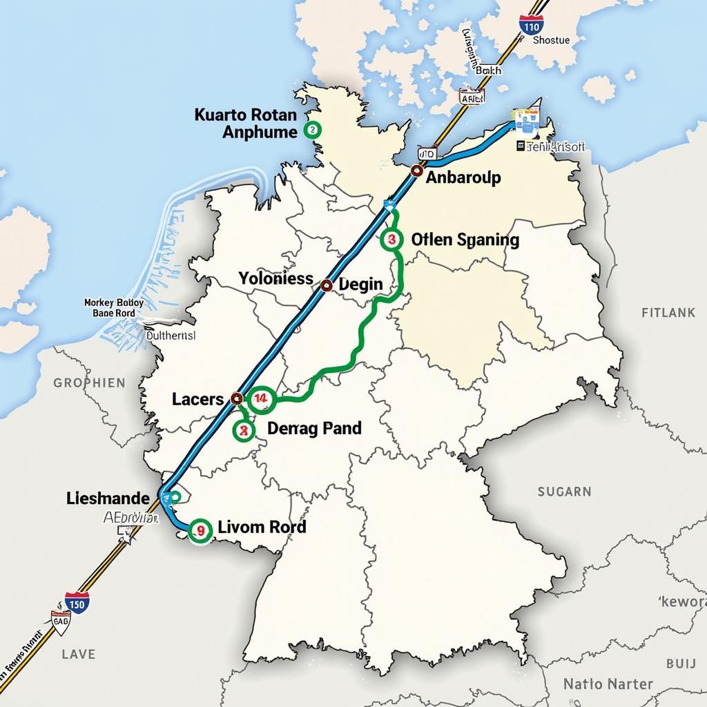 Umleitungen und alternative Routen für die gesperrte Autobahnbrücke Leverkusen