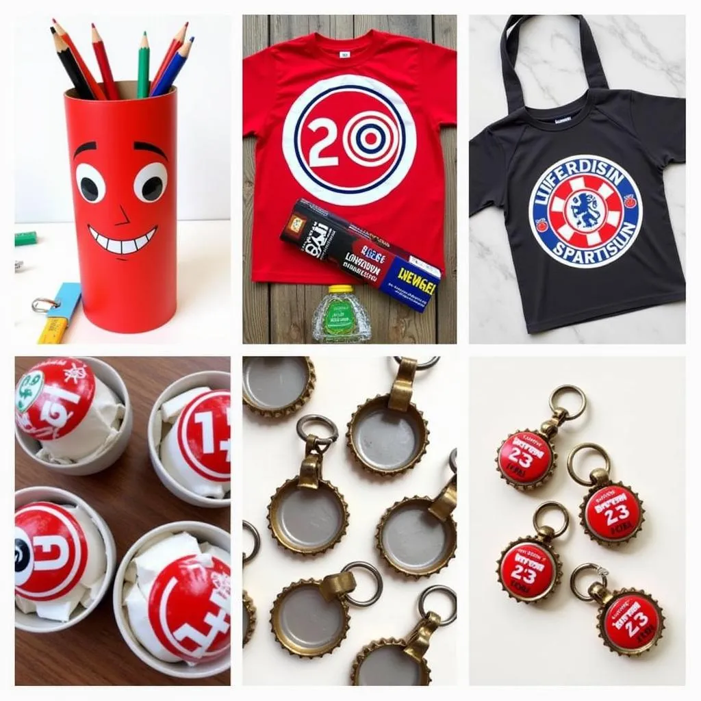 Upcycling-Ideen mit Kindern: Leverkusen Fanartikel