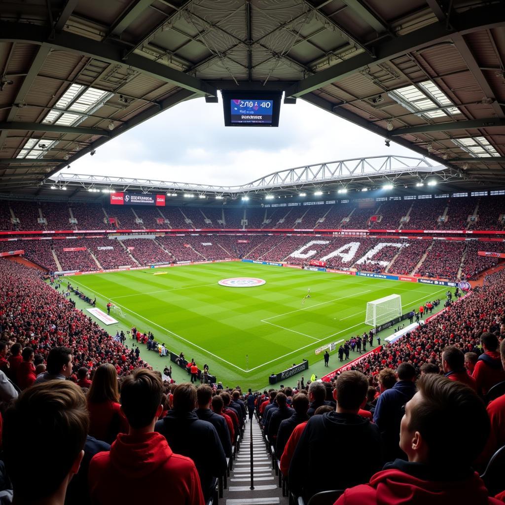 Fans des VfB Stuttgart im Stadion