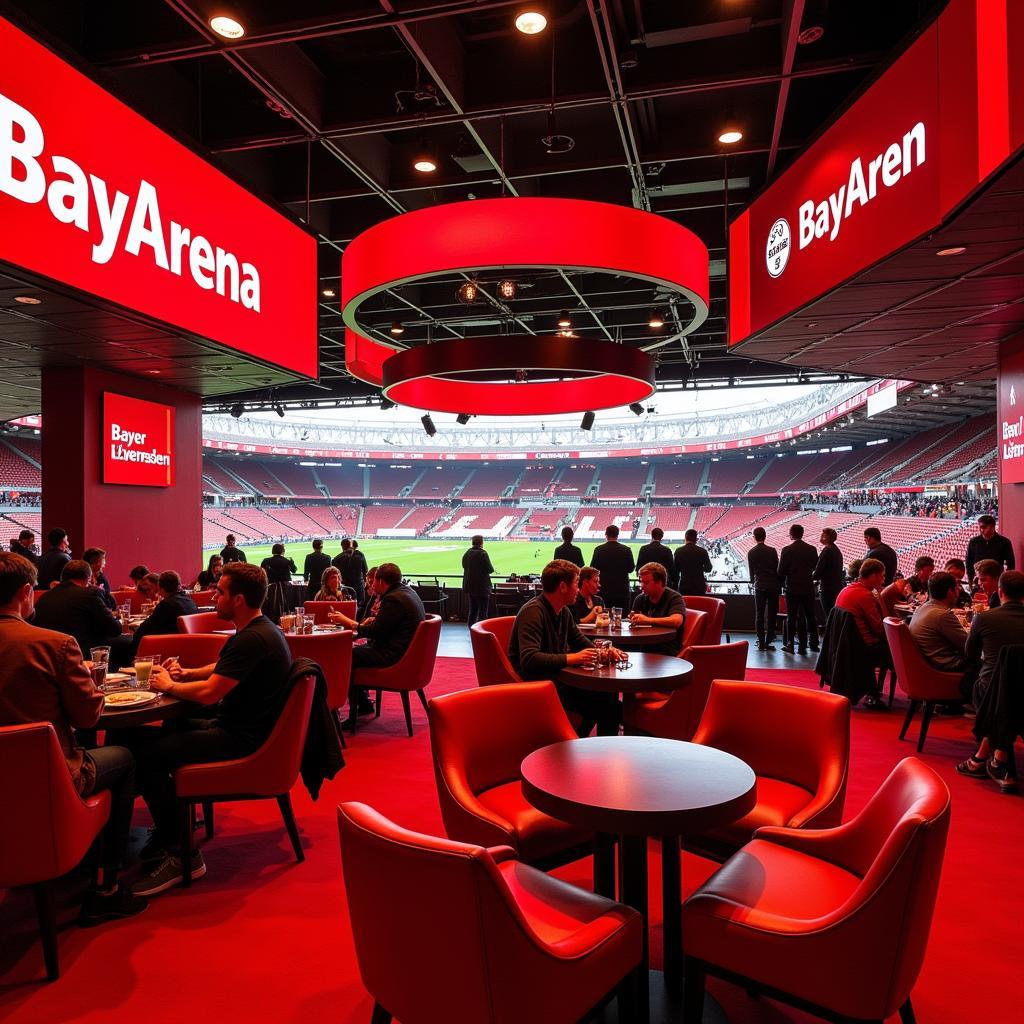 VIP-Bereich in der BayArena