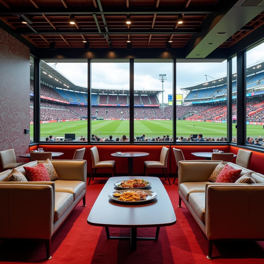 VIP-Lounge in der BayArena