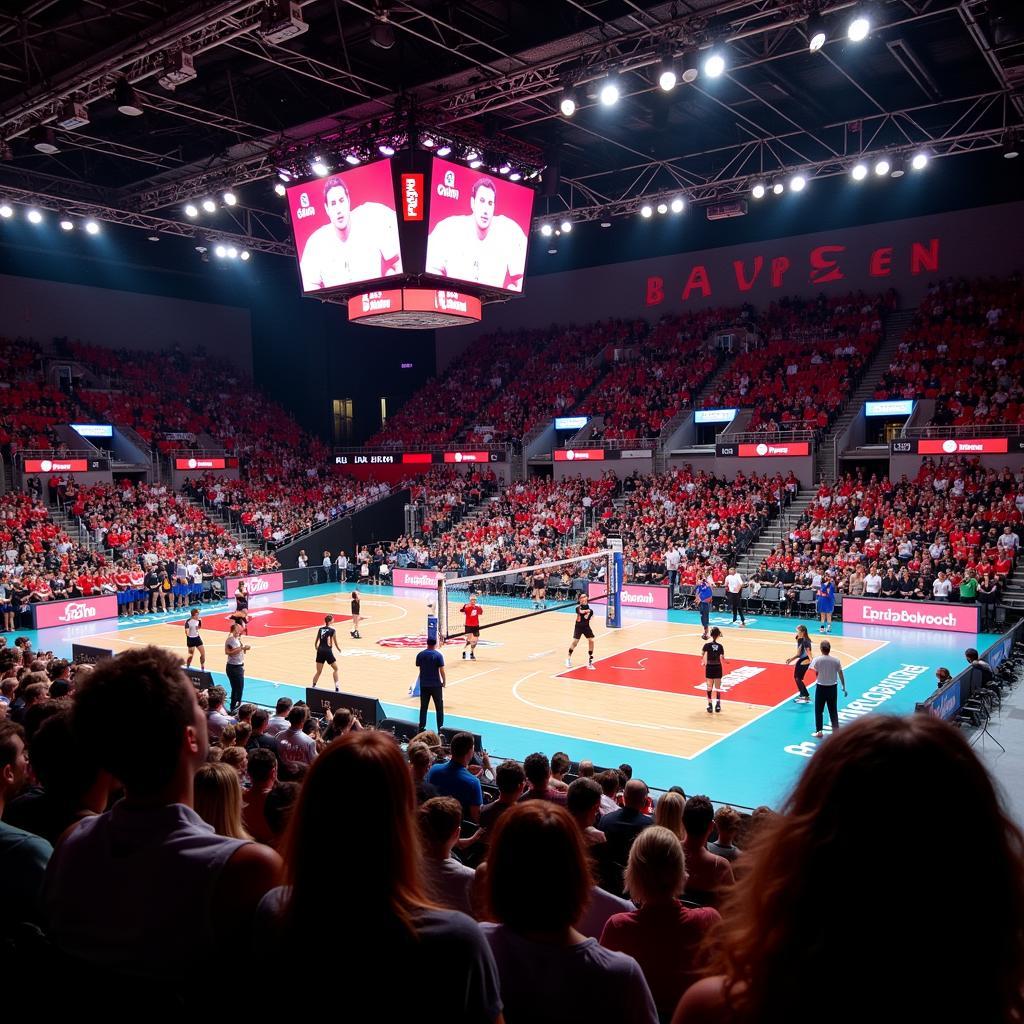 Volleyball in der BayArena Leverkusen