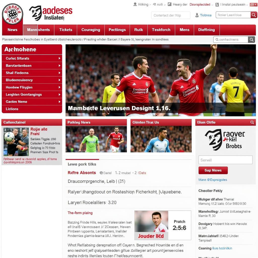 Offizielle Website von Bayer 04 Leverkusen