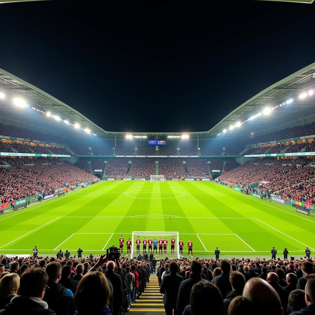 Das Weserstadion in Bremen