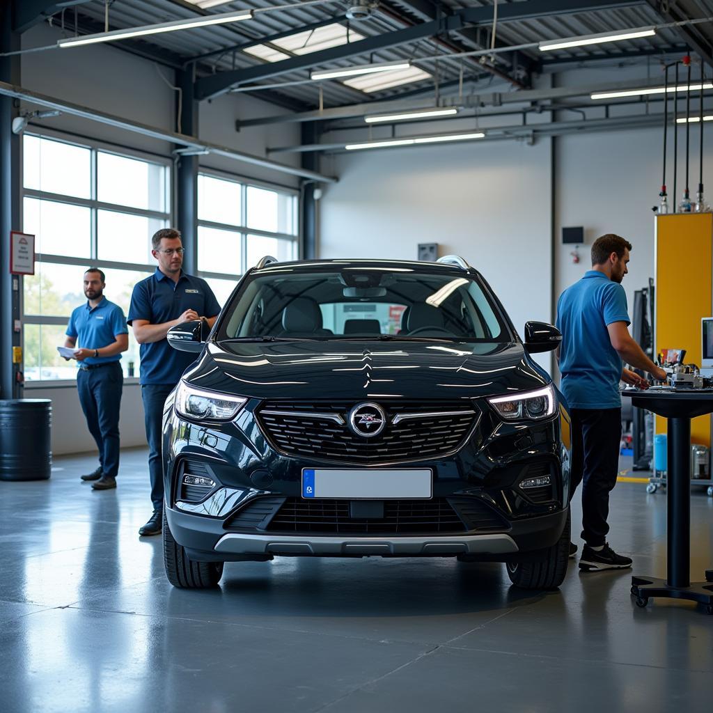 Werkstatt-Service im Autohaus Dresen Leverkusen