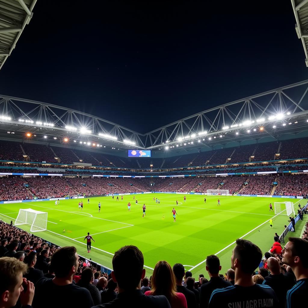 West Ham gegen Leverkusen im London Stadium