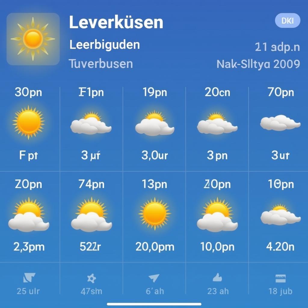 Wettervorhersage Leverkusen