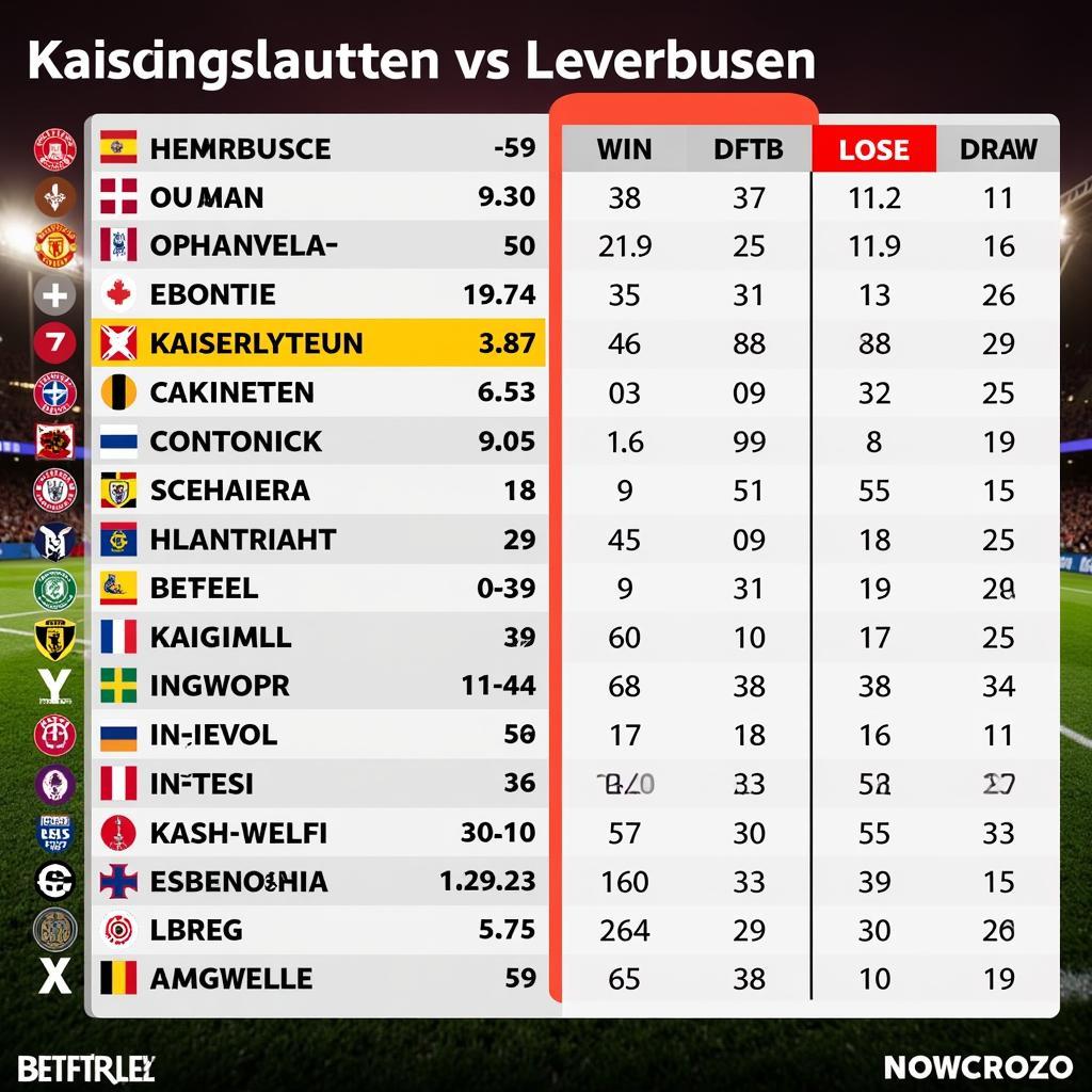 Wettquote Vergleich Kaiserslautern Leverkusen