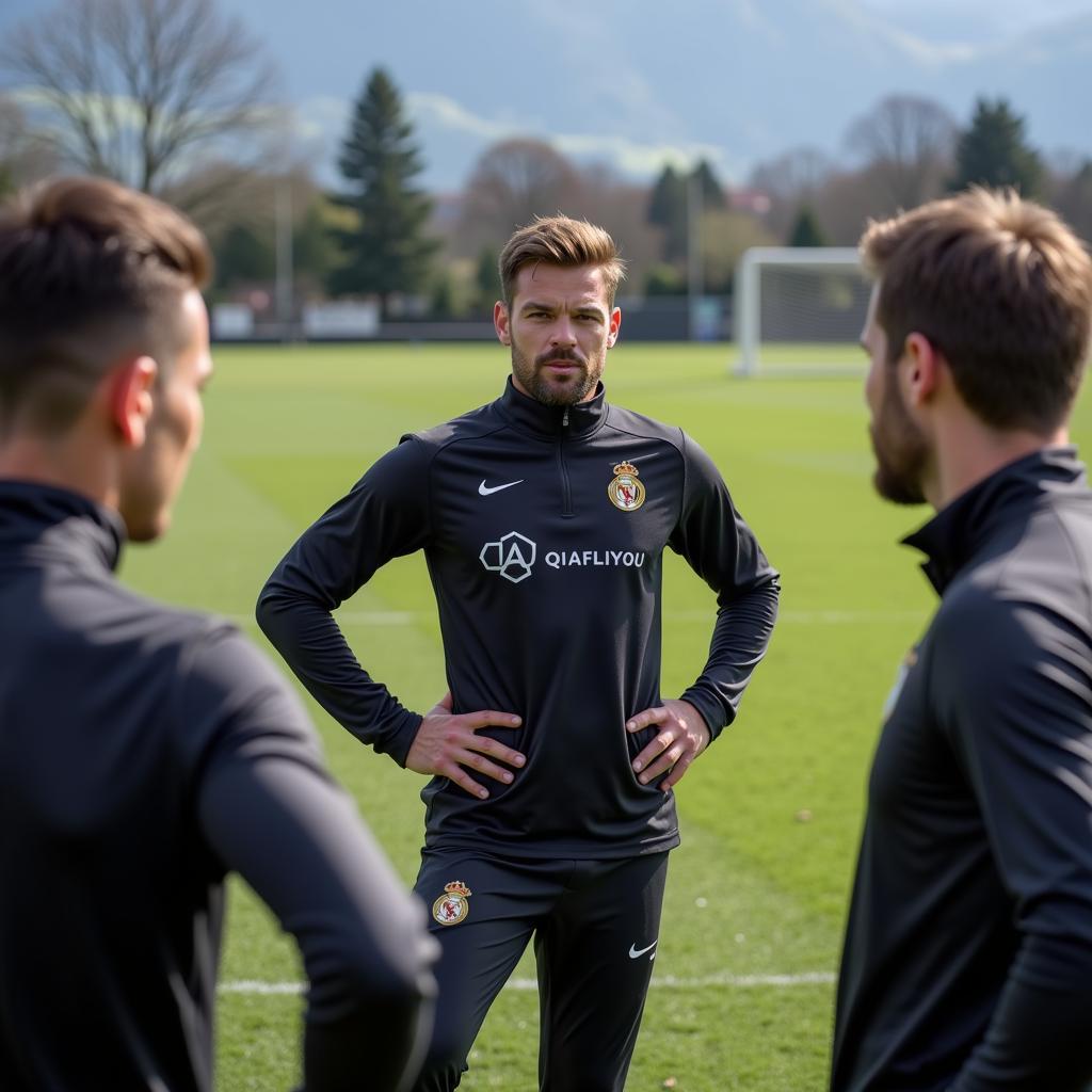 Xabi Alonso leitet das Training in Österreich